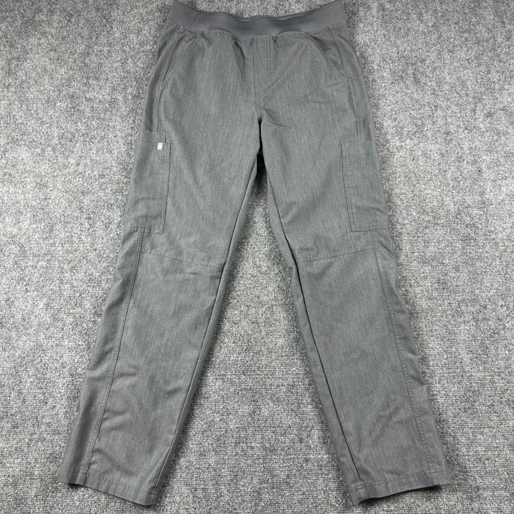 FIGS Scrub Pants Mens Medium Gray Technical Collection T2001 Cargo Medical